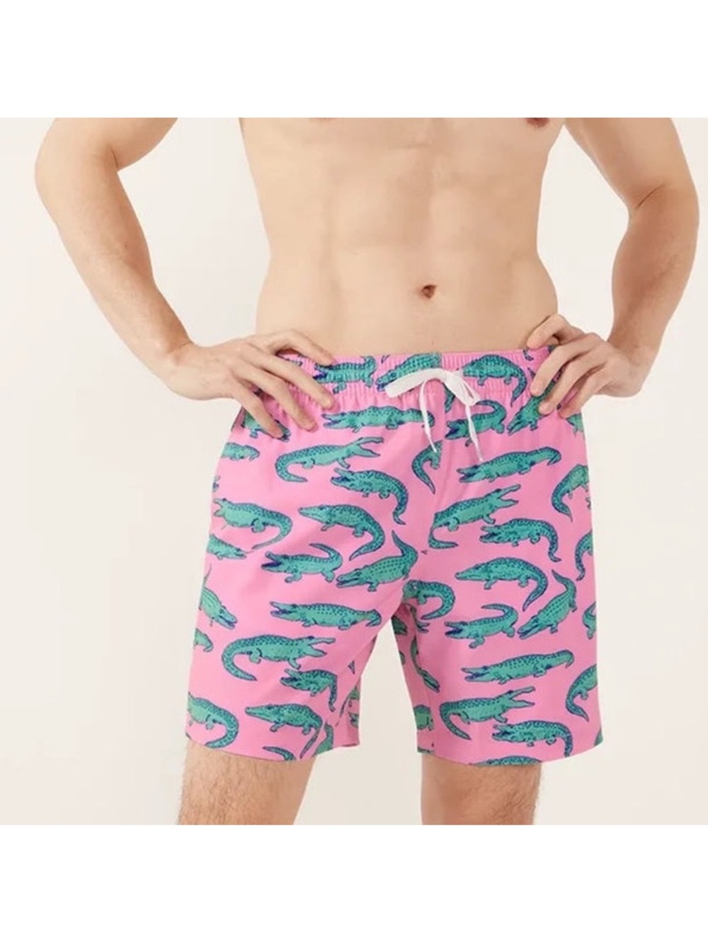 Chubbies The Glades 5.5" Classic Swim Trunks Alligator Print Size Medium‎